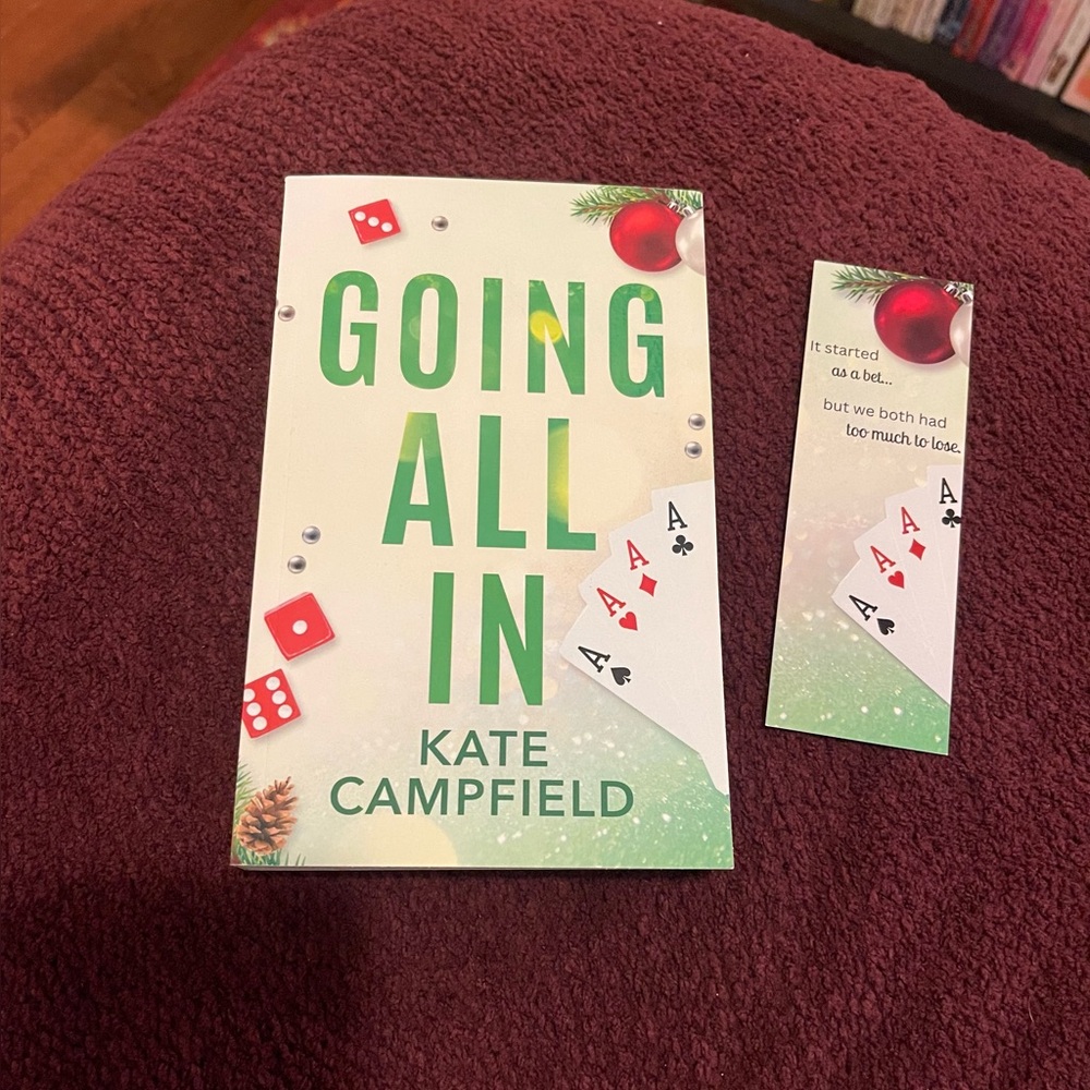 Going All In by Kate Campfield (*SIGNED BY AUTHOR*)